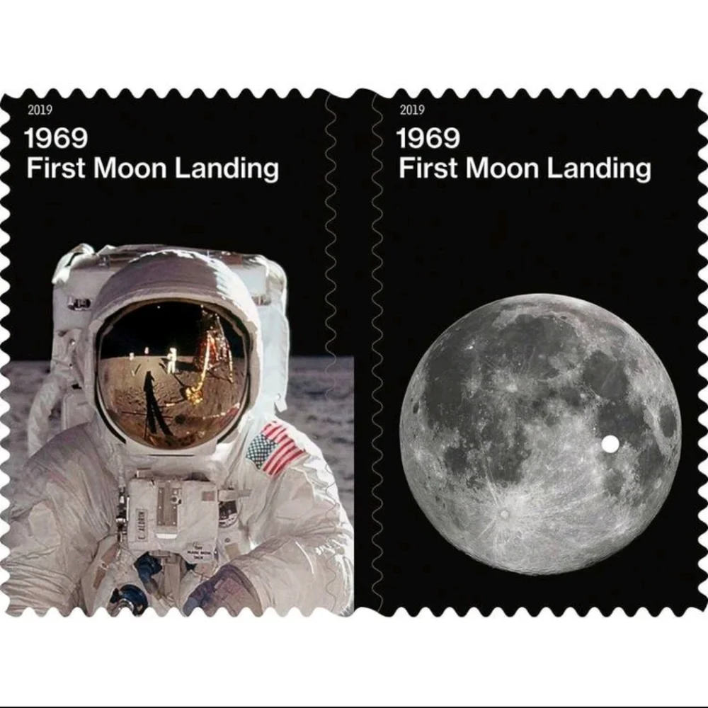 120 USPS 2019 First Moon Landing Forever‎ Stamps Postage Wedding Invite Bachelor